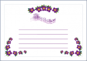 Screenshot for Invitations fleuries