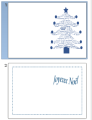 Screenshot for Carte de Noël Sapin bleu