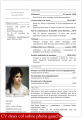 Screenshot for Curriculum Vitae (Resume, CV) 2 columns, photo