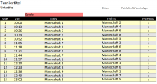 Screenshot for Turnierplan 3-8 Mannschaften