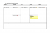 Screenshot for Business Model Canvas