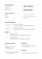 Screenshot for Basic Functional CV Template