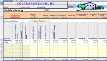 Screenshot for Abrechnungsformular Wohnungsvermietung