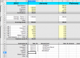 Screenshot for Book of Household Accounts Template